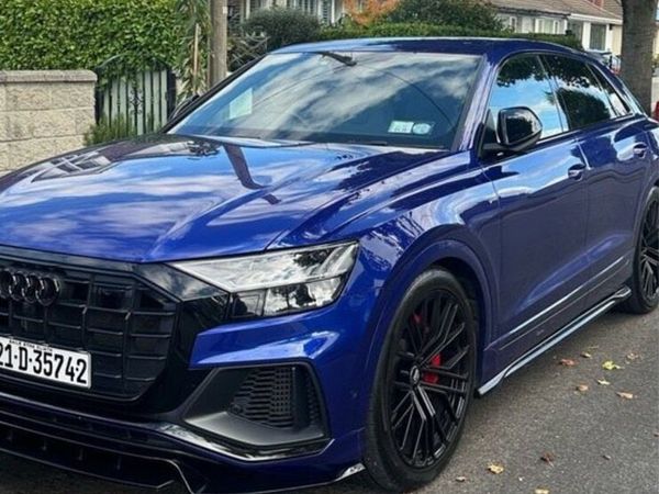 Audi Q8 Estate, Petrol Plug-in Hybrid, 2022, Blue
