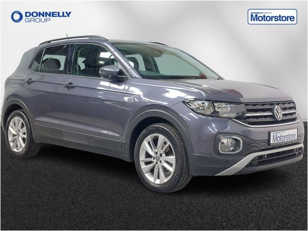 Volkswagen T-Cross Estate, Petrol, 2022, Grey