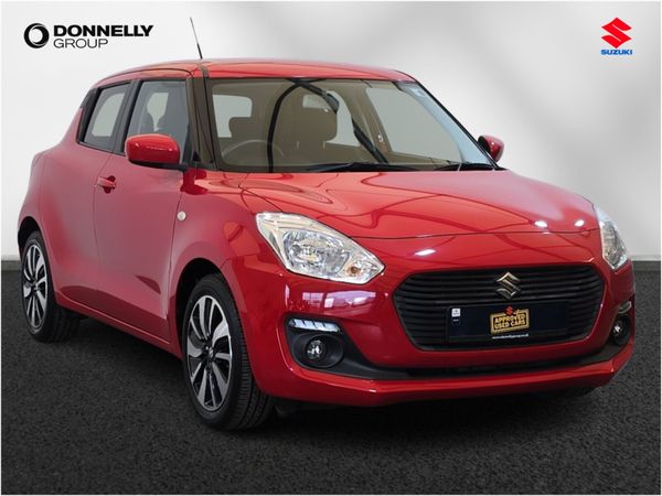 Suzuki Swift Hatchback, Petrol, 2020, Red
