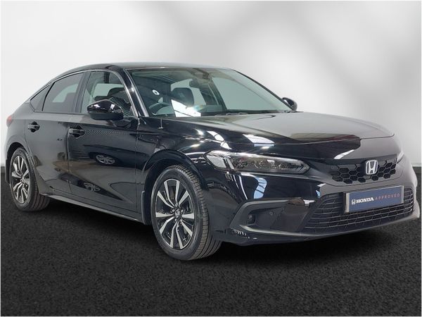 Honda Civic Hatchback, Petrol Hybrid, 2024, Black