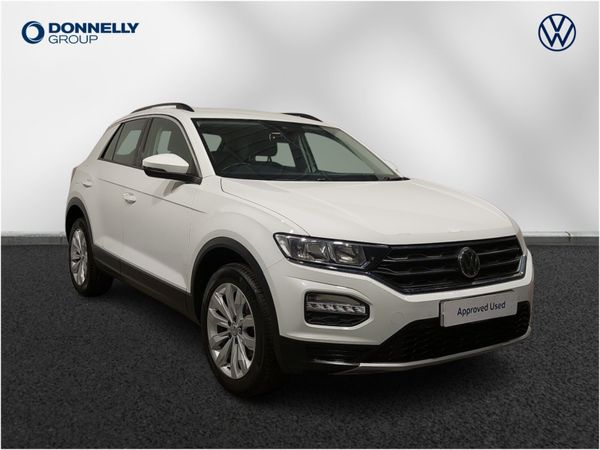 Volkswagen T-Roc Hatchback, Petrol, 2020, White