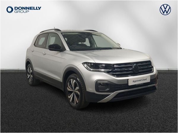 Volkswagen T-Cross Estate, Petrol, 2022, Silver