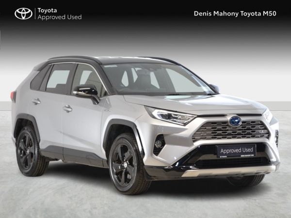 Toyota RAV4 SUV, Petrol Hybrid, 2021, Silver