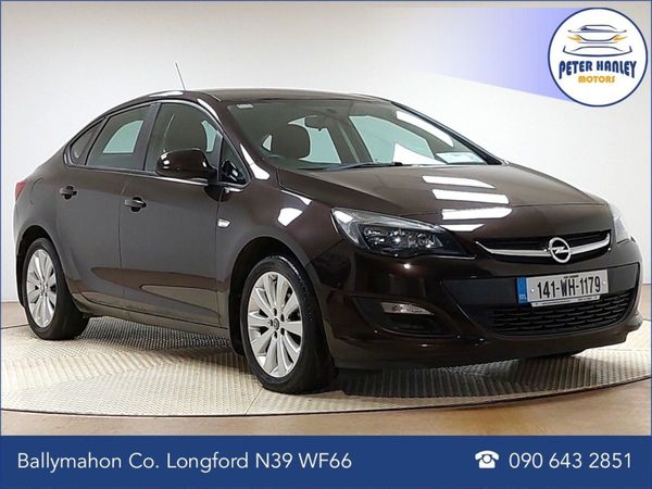 Opel Astra Saloon, Petrol, 2014, Brown