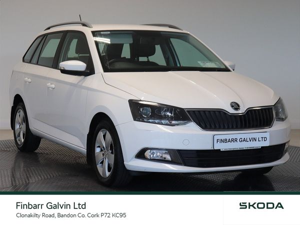 Skoda Fabia Estate, Petrol, 2018, White