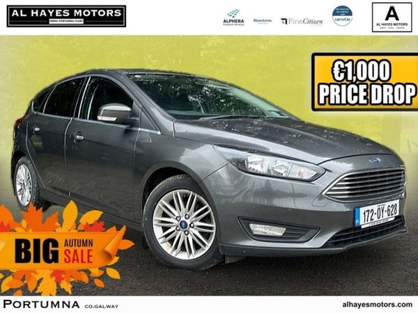 Ford Focus Hatchback, Diesel, 2017, Grey
