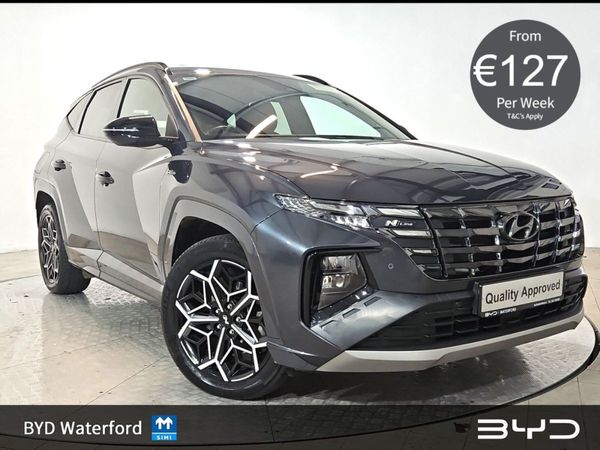 Hyundai Tucson SUV, Petrol Plug-in Hybrid, 2023, Grey