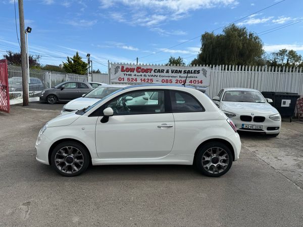 Fiat 500 Hatchback, Petrol, 2013, White