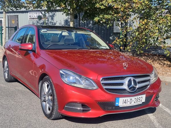 Mercedes-Benz E-Class Saloon, Diesel, 2014, Red