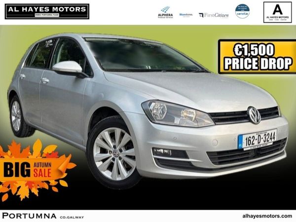 Volkswagen Golf Hatchback, Diesel, 2016, Silver