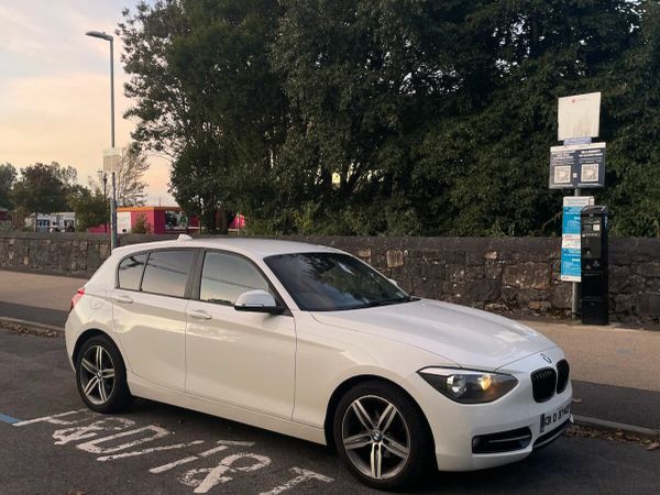 BMW 1-Series Hatchback, Petrol, 2013, White