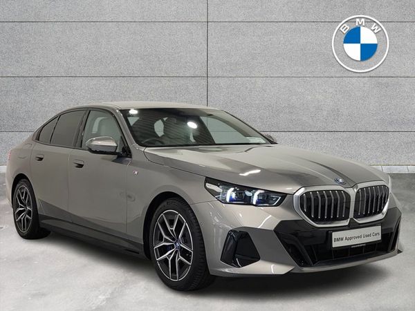 BMW 5-Series Saloon, Petrol Plug-in Hybrid, 2024, Grey