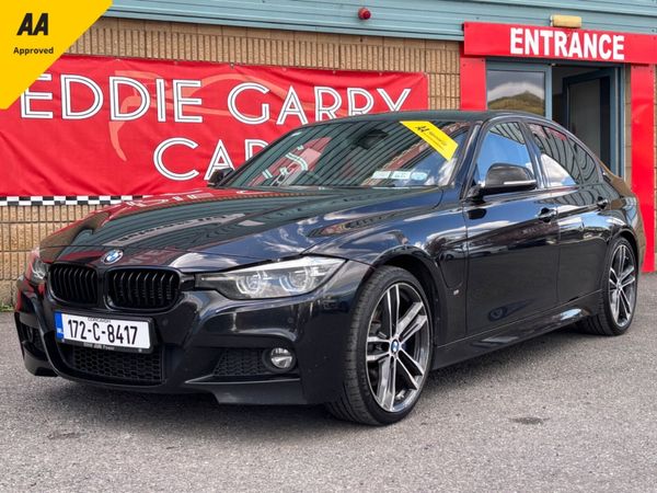 BMW 3-Series Saloon, Petrol Plug-in Hybrid, 2017, Black