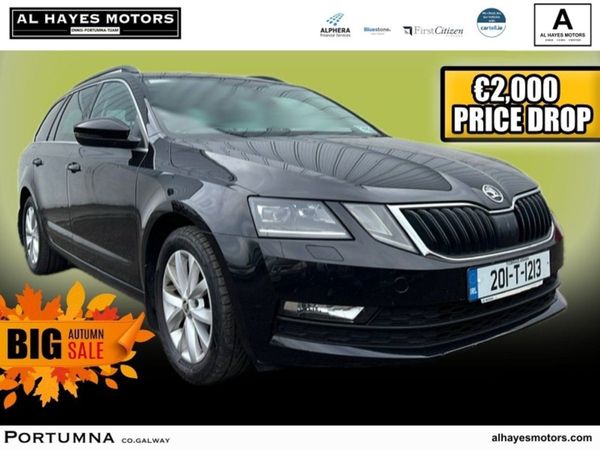 Skoda Octavia Estate, Diesel, 2020, Black
