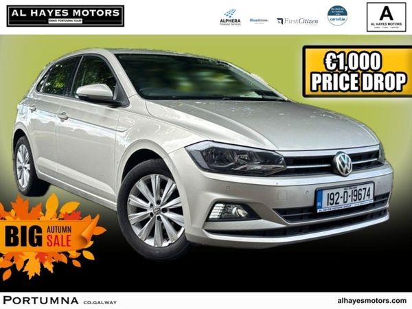 Volkswagen Polo Hatchback, Petrol, 2019, Grey