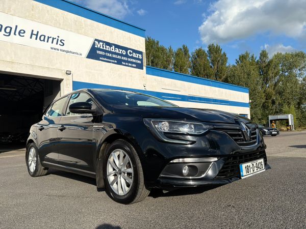 Renault Megane Hatchback, Diesel, 2018, Black
