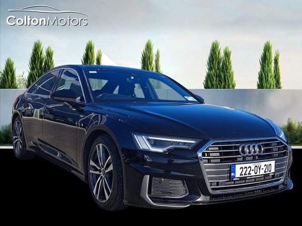 Audi A6 Saloon, Diesel, 2022, Black