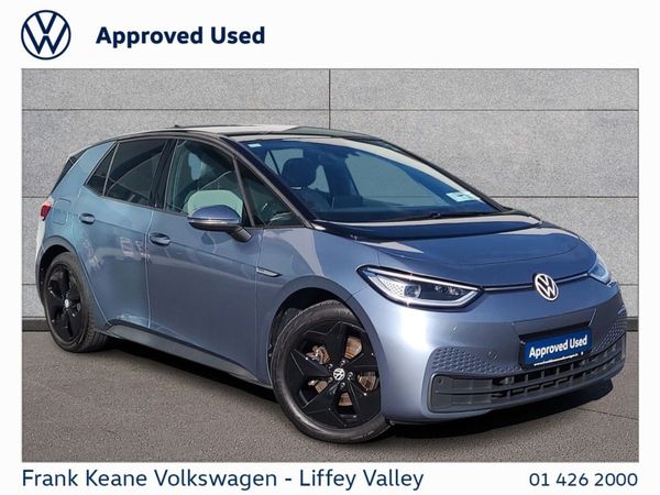 Volkswagen ID.3 Hatchback, Electric, 2021, Blue