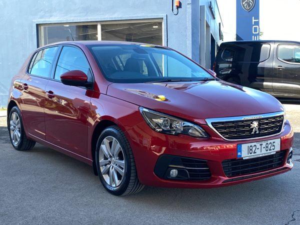 Peugeot 308 Hatchback, Diesel, 2018, Red