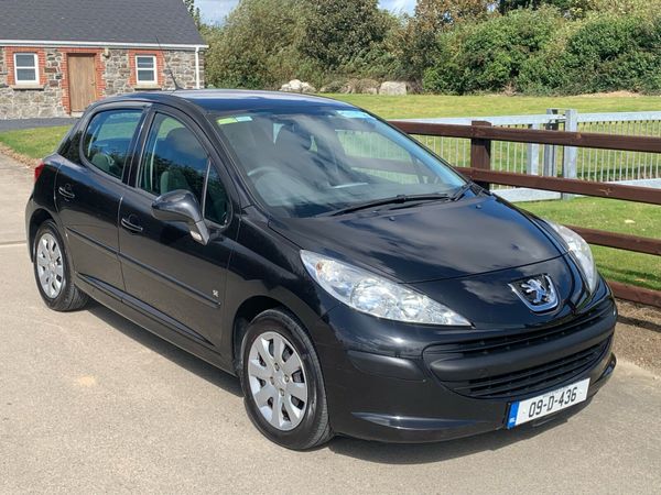 Peugeot 207 Hatchback, Petrol, 2009, Black