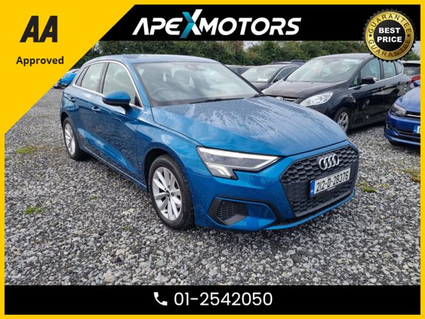Audi A3 Hatchback, Petrol, 2021, Blue