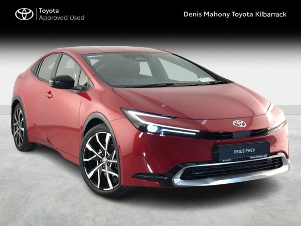 Toyota Prius Hatchback, Petrol Plug-in Hybrid, 2025, Red