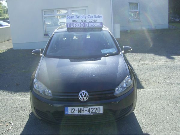 Volkswagen Golf Hatchback, Diesel, 2012, Black