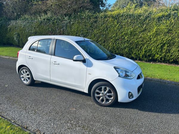 Nissan Micra Hatchback, Petrol, 2014, White