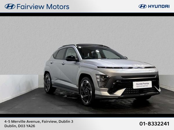 Hyundai KONA SUV, Electric, 2024, Silver