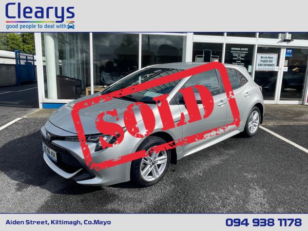 Toyota Corolla Hatchback, Petrol Hybrid, 2021, Grey