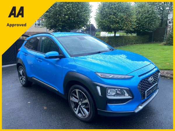 Hyundai KONA Hatchback, Petrol, 2018, Blue