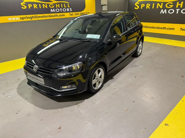 Volkswagen Polo Hatchback, Petrol, 2015, Black