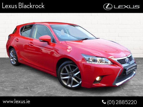 Lexus CT Hatchback, Hybrid, 2017, Red