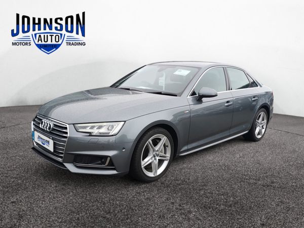 Audi A4 Saloon, Petrol, 2018, Grey