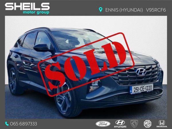 Hyundai Tucson SUV, Petrol Plug-in Hybrid, 2025, Blue