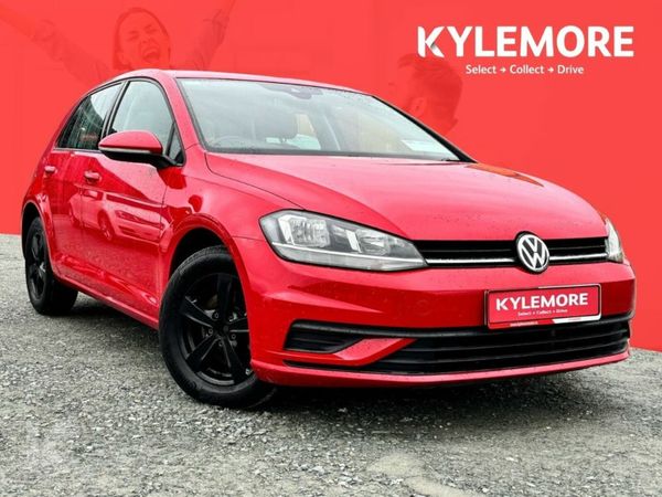 Volkswagen Golf Hatchback, Petrol, 2019, Red