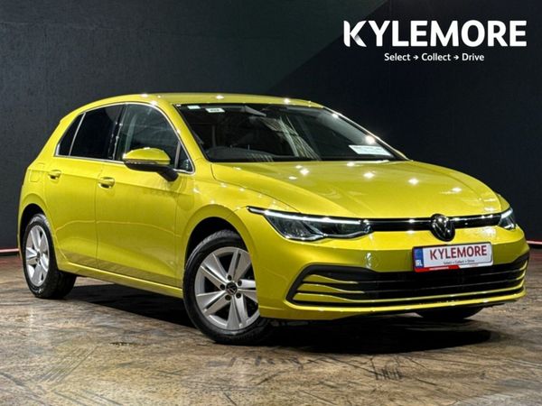 Volkswagen Golf Hatchback, Petrol Hybrid, 2021, Yellow
