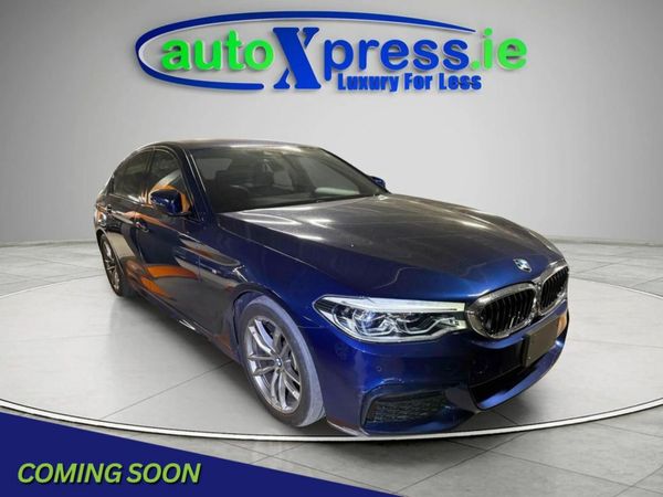 BMW 5-Series Saloon, Diesel, 2020, Blue