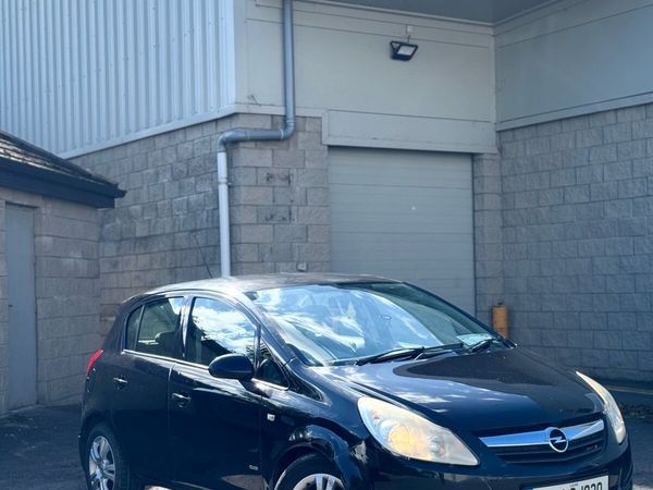 Opel Corsa Hatchback, Diesel, 2008, Black