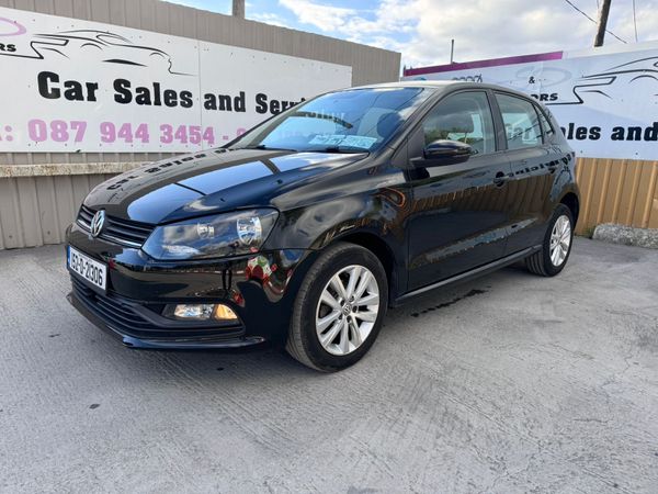 Volkswagen Polo Hatchback, Petrol, 2015, Black