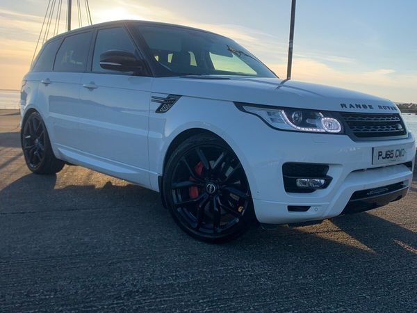 Land Rover Range Rover Sport SUV, Diesel, 2015, White