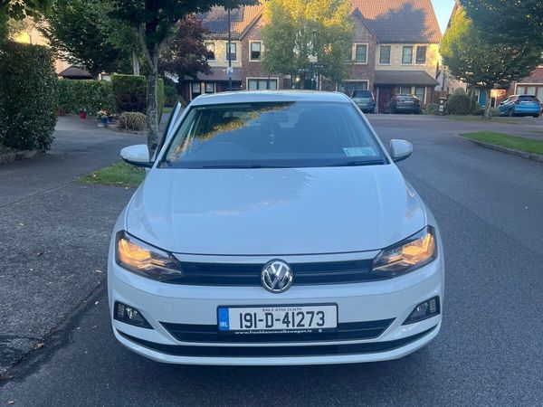 Volkswagen Polo Hatchback, Petrol, 2019, White