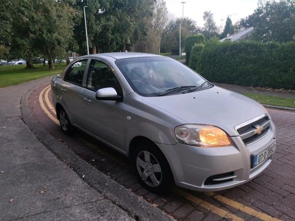 Chevrolet Aveo Saloon, Petrol, 2007, Silver