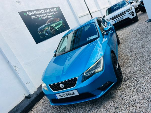 SEAT Leon Hatchback, Petrol, 2014, Blue