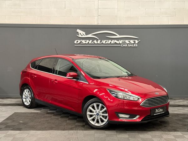 Ford Focus Hatchback, Diesel, 2018, Red