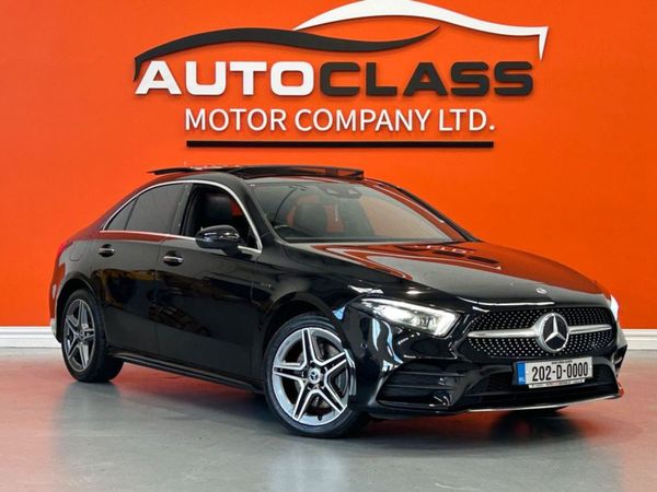Mercedes-Benz A-Class Saloon, Hybrid, 2020, Black
