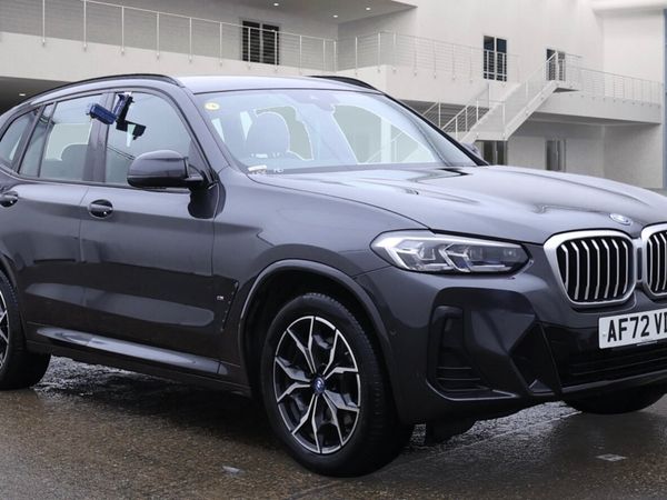 BMW X3 SUV, Petrol Hybrid, 2022, Grey