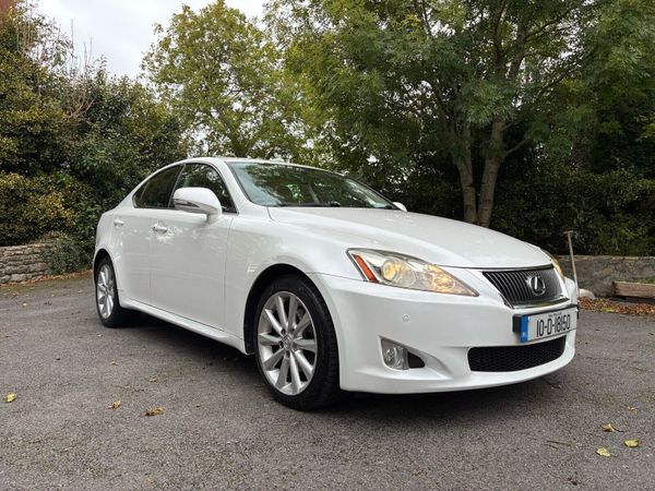 Lexus IS Saloon, Petrol, 2010, White