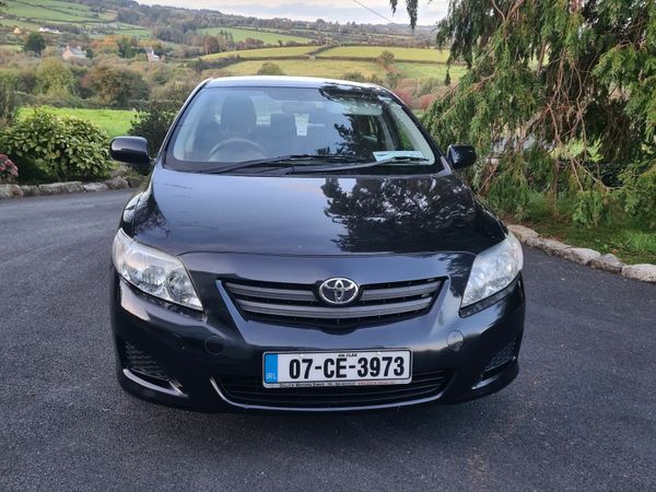 Toyota Corolla Saloon, Petrol, 2007, Black