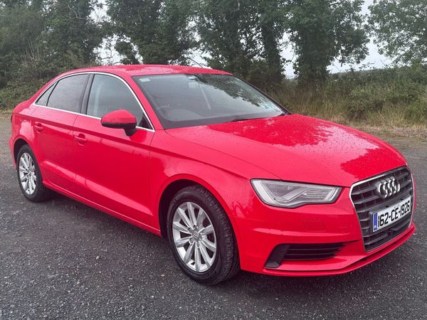 Audi A3 Saloon, Petrol, 2016, Red